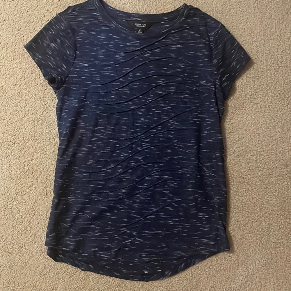 Simply Vera Blue Shirt